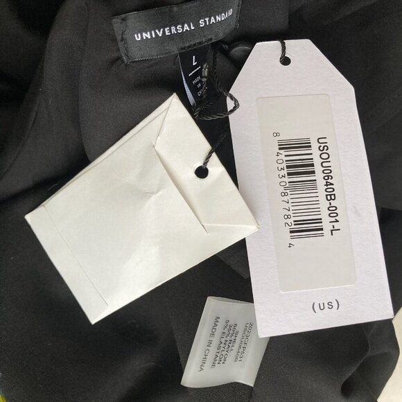 NWT Universal Standard Janelle Tailored Ponte Blazer Black $198 Large (22-24) - Picture 10 of 12